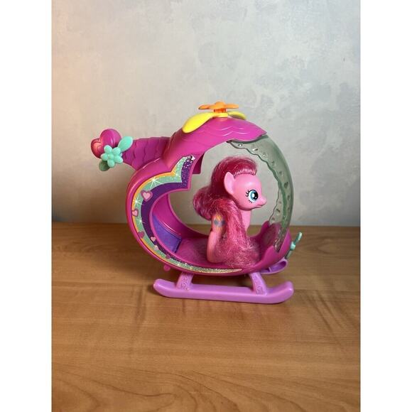 Hasbro My Little Pony 2014 MLP Helicopter Vehicle Playset w/ Pony - Picture 1 of 9